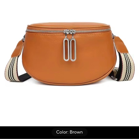 Brown Crossbody Bag - Picture 1 of 11